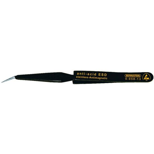 Pince brucelle CMS Bernstein 5-058-13 31b SA pointue, courbée 120 mm 1 pc(s)