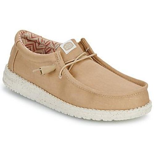 Chaussures Hey Dude Wally Canvas Beige