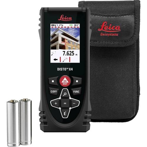 Leica Geosystems DISTO X4 Télémètre laser Plage de mesure (max.) 150 m Etalonné selon: d'usine (sans certificat)