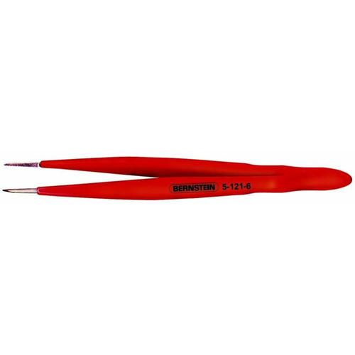 Pince brucelle isolée Bernstein 5-121-6 pointue, fine 120 mm 1 pc(s)