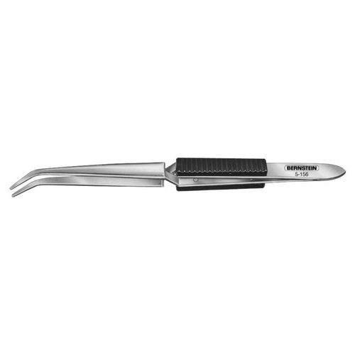 Pince brucelle de soudage Bernstein 5-156 plate, ronde, courbée 160 mm 1 pc(s)