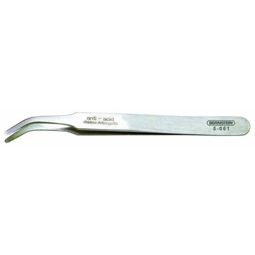 Pince brucelle CMS Bernstein 5-061 2ab SA plate, ronde, courbée 115 mm 1 pc(s)
