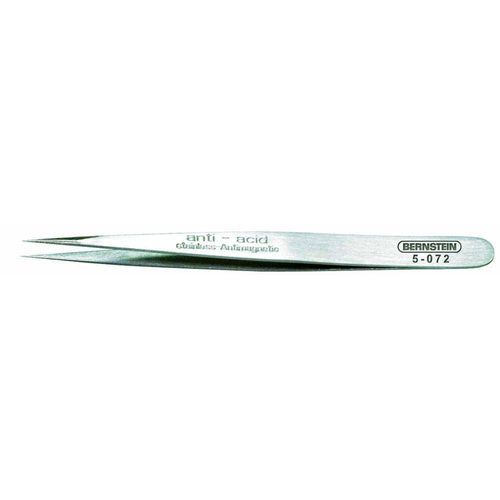 Pince brucelle CMS Bernstein 5-072 3c SA pointue, effilée 110 mm 1 pc(s)