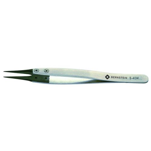 Pince brucelle de précision Bernstein 5-434 125 mm 1 pc(s)