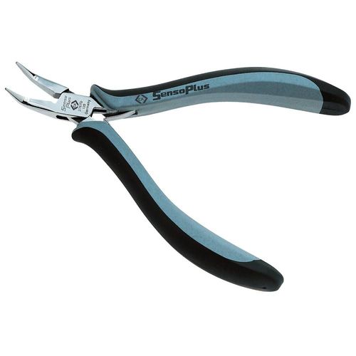 Pince à bouts pointus antistatique (ESD) C.K. T3767D 120 coudée à 45° 130 mm 1 pc(s)