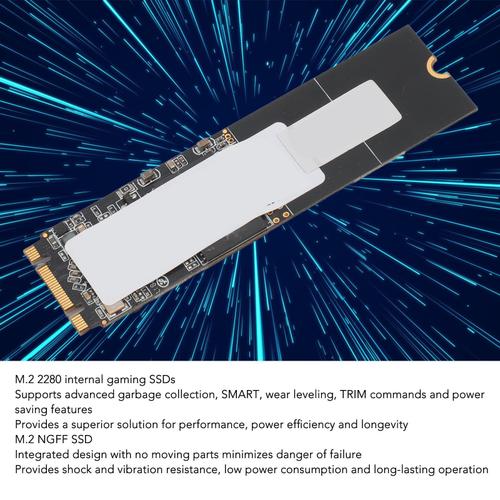 Disque SSD interne M.2 2280 NGFF 3D TLC NAND 550 mo/s vitesse de lecture 460 mo/s vitesse d'écriture SSD de jeu interne pour ordinateur portable 256 go
