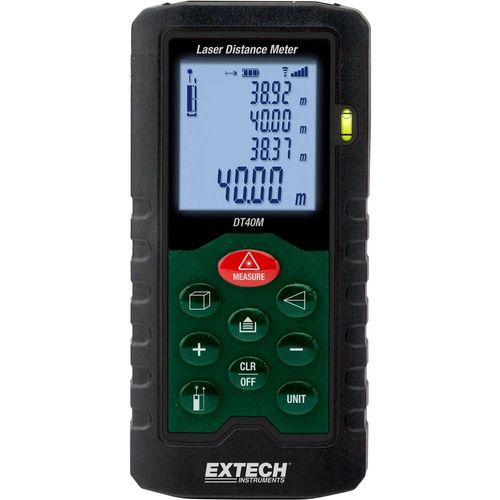 Extech DT40M Télémètre laser Plage de mesure (max.) 40 m Etalonné selon: d'usine (sans certificat)