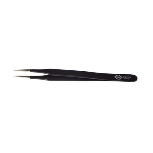 Pince brucelle ESD C.K. T2340D 3c SA-ESD pointue, plate 110 mm 1 pc(s)