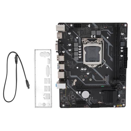 H311 D4 carte mère double canal DDR4 6 phases alimentation puce intégrée LGA 1151 carte mère de bureau de jeu