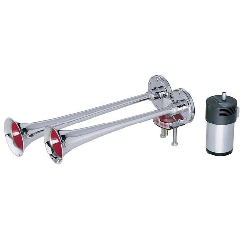 Avertisseur sonore avec compresseur 2 sons HP Autozubehör 10912 Truck 2 12 V
