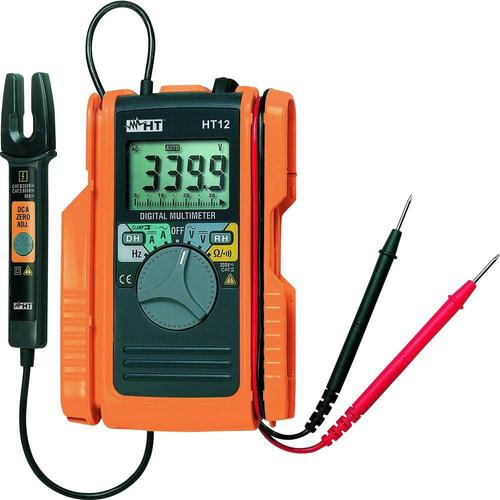 Multimètre , Pince ampèremétrique HT Instruments HT12 numérique Etalonné  selon: d'usine (sans certificat) CAT II 600 V