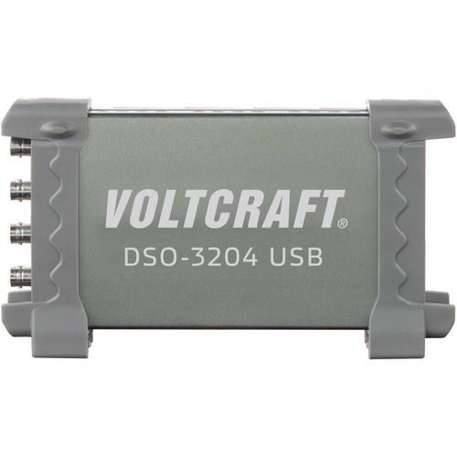 VOLTCRAFT DSO-3204 Oscilloscope USB 200 MHz 4 canaux 250 Méch/s 16 kpts 8 bits mémoire numérique (DSO), analyseur de sp