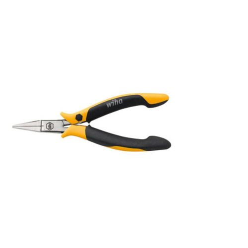 Pince à bouts plats droite Wiha 26806 antistatique (ESD) Longueur: 120 mm 1 pc(s)