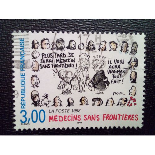 Timbre France Yt 3205 Médecins Sans Frontières 1998