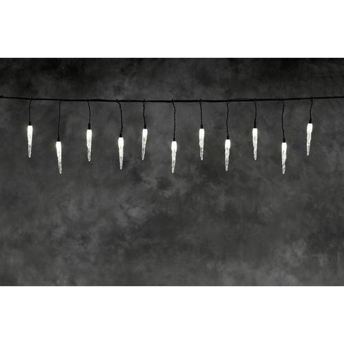 Extension Pour Guirlande Lumineuse Stalactites Led Konstsmide 4652-107 Pour L'extérieur Sur Secteur Blanc Chaud 500 Cm