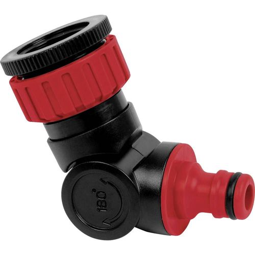 "Raccord de tuyau coudé TOOLCRAFT 1561113 raccord enfichable, Ø 16 à 19 mm (3/4""), 30,3 mm (1"") (filet int.)"
