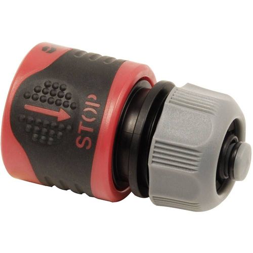 "Pièce de raccordement de tuyau TOOLCRAFT TO-4850088 plastique avec système aquastop Ø 13 mm (1/2"")"