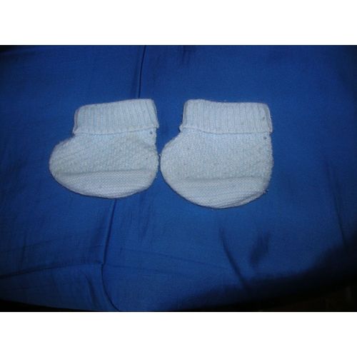 Chaussons Bébé Mixte Taille Unique.