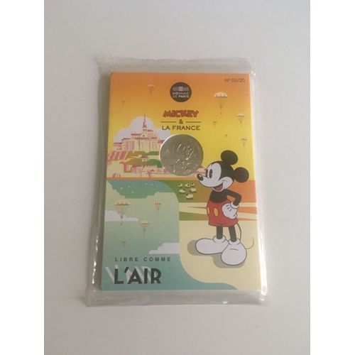 Piece Argent Mickey & La France