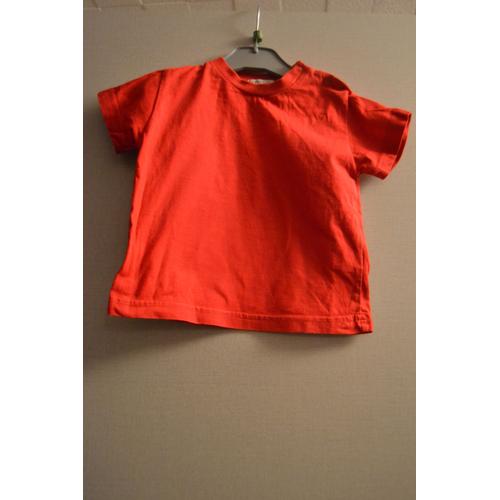 T-Shirt Uni Rouge