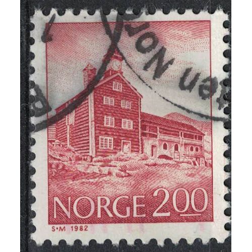 Norvège 1982 Oblitéré Used Royal Residence Tofte Résidence Royale Dovre Su