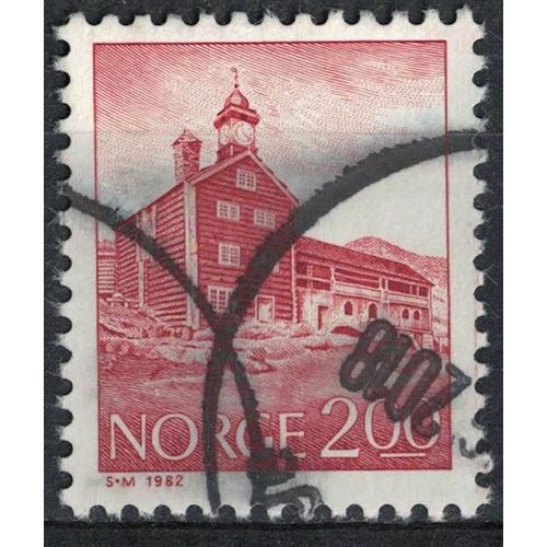 Norvège 1982 Oblitéré Used Royal Residence Tofte Résidence Royale Dovre Su