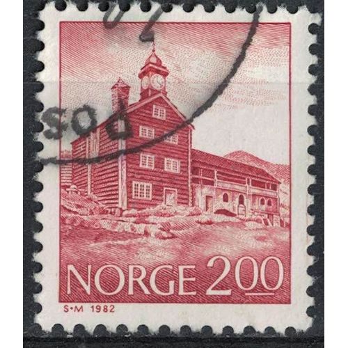 Norvège 1982 Oblitéré Used Royal Residence Tofte Résidence Royale Dovre Su