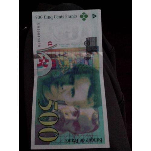 Billets De 500 Francs
