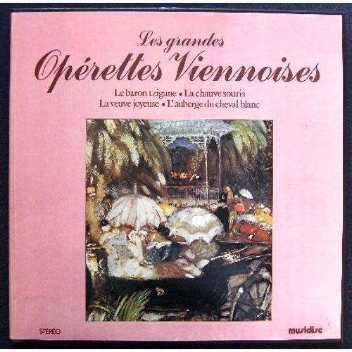 Les Grandes Opérettes Viennoises Coffret 4 Disques