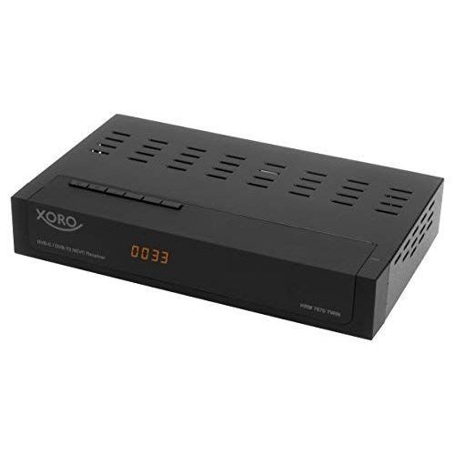 Xoro HRM 7670 TWIN - Récepteur multimédia numérique - noir