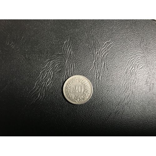 20 Centimes « Libertas » Suisse 1958