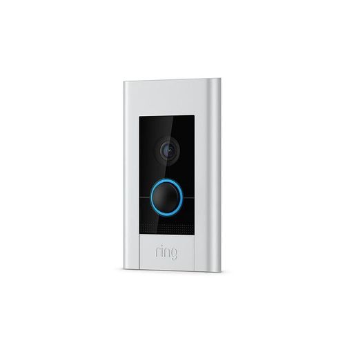 ring 4574672 Interphone vidéo IP Ethernet, Wi-Fi Set complet 1 foyer nickel (satiné), blanc nacré, noir