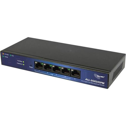 Switch réseau RJ45 Allnet ALL-SG8245PM 5 ports 1.000 Mo/s fonction PoE 1 pc(s)