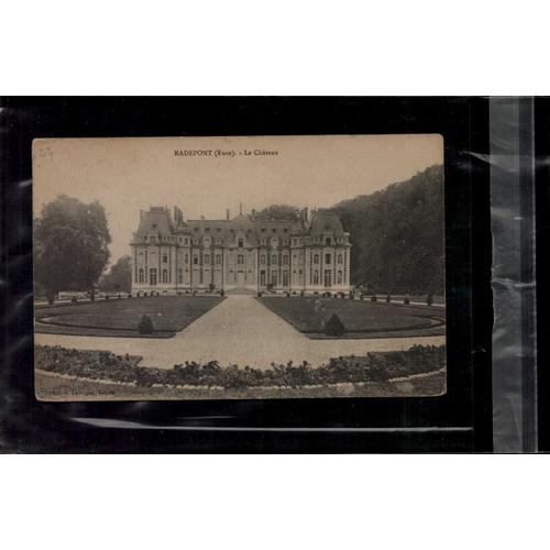 Carte Postale Radepont - Le Château En L'état Sur Les Photos