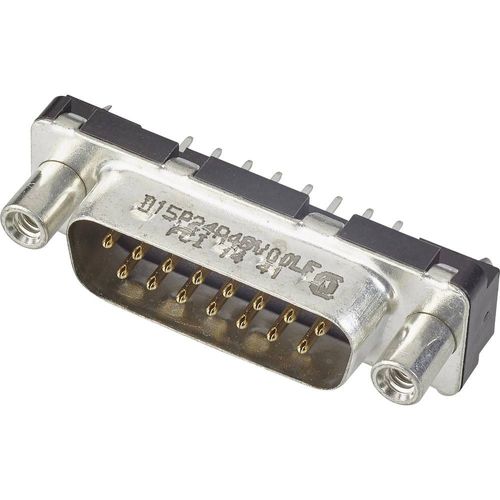 SUB-D mâle 37 pôles FCI D37P24A4GV00LF 180 ° pour circuits imprimés 1 pc(s)