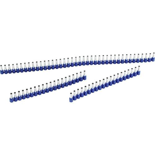 T60125 Jokari Embout simple d'extrémité de câble 1 x 2.5 bleu 400 pc(s)