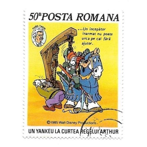 Timbre Disney 1985 - 150eme Anniversaire Des Frères Grimm - Roumanie