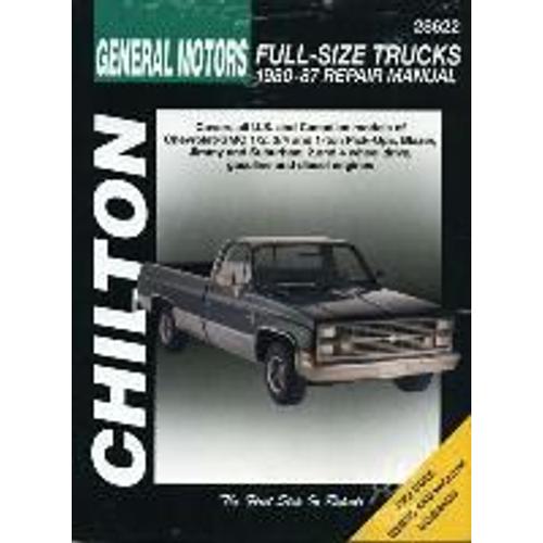 Chevrolet Pick-Ups, 1980-87