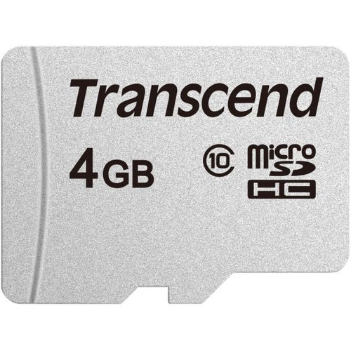 Transcend 300S - Carte mémoire flash - 4 Go - Class 10 - micro SDHC
