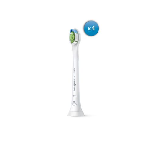 Têtes de brosse à dents pour brosse à dents électrique Philips Sonicare HX6074/27 4 pc(s) blanc