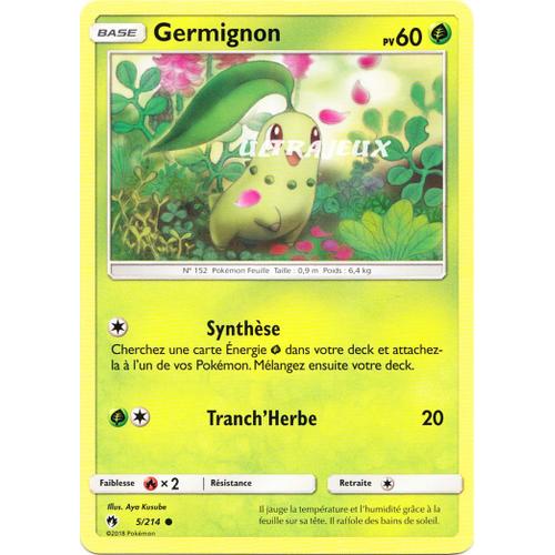 Pokémon - 5/214 - Germignon - Sl8 - Soleil Et Lune - Tonnerre Perdu - Commune