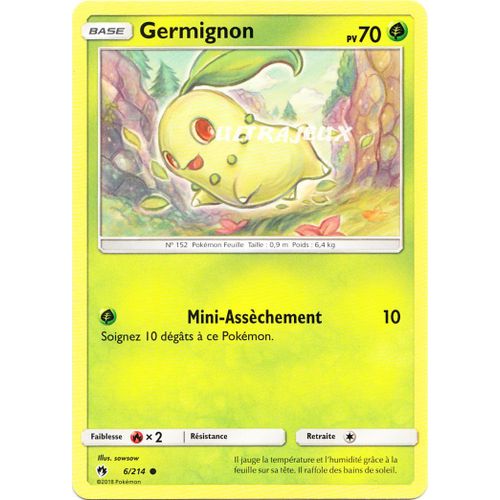 Pokémon - 6/214 - Germignon - Sl8 - Soleil Et Lune - Tonnerre Perdu - Commune