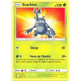 Pokémon - 18/214 - Scarhino - Sl8 - Soleil Et Lune - Tonnerre Perdu - Peu Commune