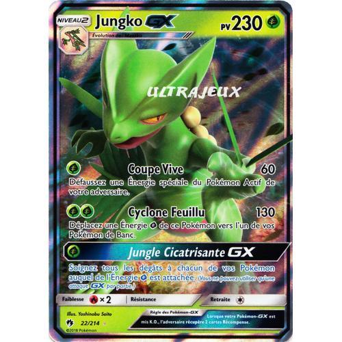 Pokémon - 22/214 - Jungko Gx - Sl8 - Soleil Et Lune - Tonnerre Perdu - Ultra Rare