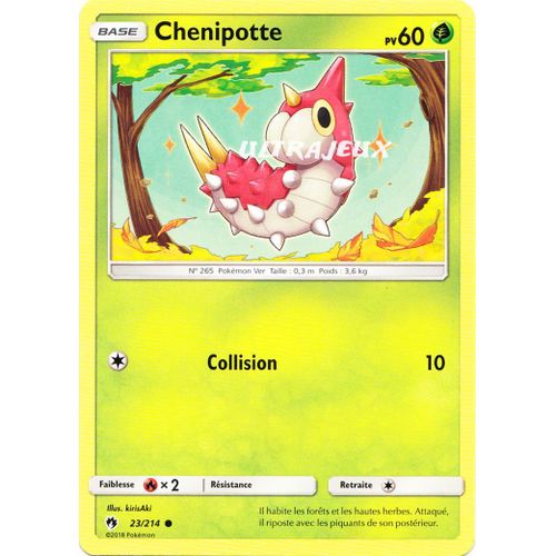 Pokémon - 23/214 - Chenipotte - Sl8 - Soleil Et Lune - Tonnerre Perdu - Commune