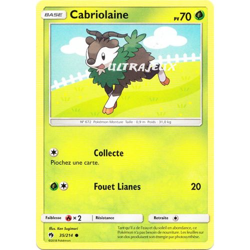 Pokémon - 35/214 - Cabriolaine - Sl8 - Soleil Et Lune - Tonnerre Perdu - Commune