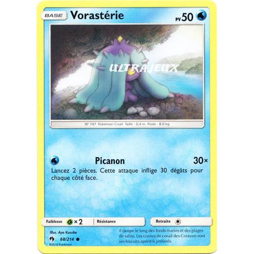 Pokémon - 68/214 - Vorastérie - Sl8 - Soleil Et Lune - Tonnerre Perdu - Commune