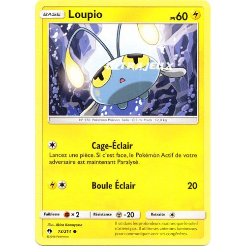 Pokémon - 73/214 - Sl8 - Soleil Et Lune - Tonnerre Perdu - Loupio - Commune