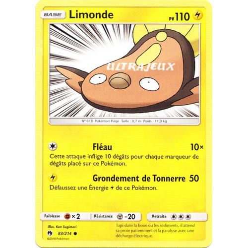 Pokémon - 83/214 - Limonde - Sl8 - Soleil Et Lune - Tonnerre Perdu - Commune