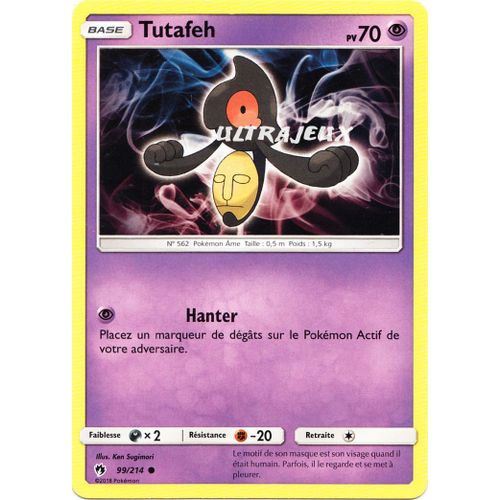 Pokémon - 99/214 - Tutafeh - Sl8 - Soleil Et Lune - Tonnerre Perdu - Commune